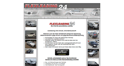 Desktop Screenshot of flexleasing24.de